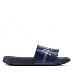 Enfant Mules / Sandales De Bain TOMMY HILFIGER - Holographic Pool Slide T3B0-32276-1172 S Blue 800 Bleu Marine -Tommy Hilfiger Soldes 0000209250244 08 ph