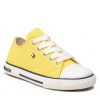 Unisexe Sneakers Tommy Hilfiger - Low Cut Lace-Up Sneaker T3X4-32207-0890 M Yellow 200 Jaune -Tommy Hilfiger Soldes 0000209250435 01 pl