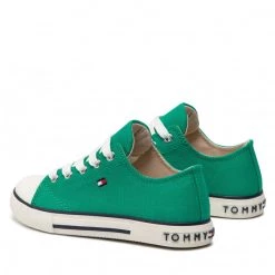 Enfant Sneakers Tommy Hilfiger - Low Cut Lace-Up Sneaker T3X4-32207-0890 M Green 400 Vert 10 Enfant Sneakers Tommy Hilfiger - Low Cut Lace-Up Sneaker T3X4-32207-0890 M Green 400 Vert -Tommy Hilfiger Soldes 0000209250473 02 ph 1
