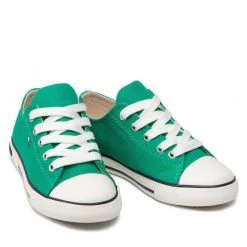 Enfant Sneakers Tommy Hilfiger - Low Cut Lace-Up Sneaker T3X4-32207-0890 M Green 400 Vert 12 Enfant Sneakers Tommy Hilfiger - Low Cut Lace-Up Sneaker T3X4-32207-0890 M Green 400 Vert -Tommy Hilfiger Soldes 0000209250473 03 ph 1