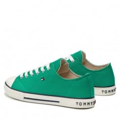 Unisexe Sneakers Tommy Hilfiger - Low Cut Lace-Up Sneaker T3X4-32207-0890 S Green 400 Vert 10 Unisexe Sneakers Tommy Hilfiger - Low Cut Lace-Up Sneaker T3X4-32207-0890 S Green 400 Vert -Tommy Hilfiger Soldes 0000209250480 02 nc
