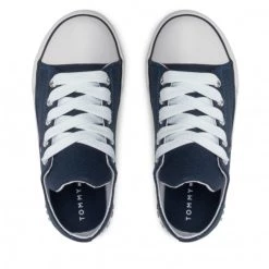 Enfant Sneakers Tommy Hilfiger - Low Cut Lace-Up Sneaker T3X4-32207-0890 M Blue 800 Bleu Marine -Tommy Hilfiger Soldes 0000209250510 05 plj