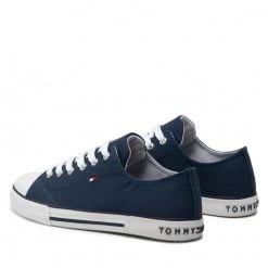 Enfant Baskets TOMMY HILFIGER - Low Cut Lace-Up Sneaker T3X4-32207-0890 S Blue 800 Bleu Marine 10 Enfant Baskets TOMMY HILFIGER - Low Cut Lace-Up Sneaker T3X4-32207-0890 S Blue 800 Bleu Marine -Tommy Hilfiger Soldes 0000209250527 02 plj