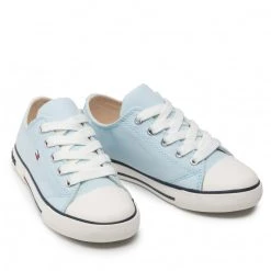 Enfant Baskets TOMMY HILFIGER - Low Cut Lace-Up Sneaker T3X4-32207-08908 M Light Blue 812 Bleu 12 Enfant Baskets TOMMY HILFIGER - Low Cut Lace-Up Sneaker T3X4-32207-08908 M Light Blue 812 Bleu -Tommy Hilfiger Soldes 0000209250534 03 mg kopia