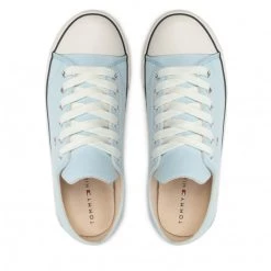 Enfant Baskets TOMMY HILFIGER - Low Cut Lace-Up Sneaker TT3X4-32207-0890 S Light Blue 812 Bleu -Tommy Hilfiger Soldes 0000209250541 05 plj