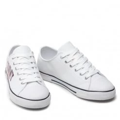 Enfant Baskets TOMMY HILFIGER - Low Cut Lace-Up Senaker T3X4-32208-1352 S White 100 Blanc 12 Enfant Baskets TOMMY HILFIGER - Low Cut Lace-Up Senaker T3X4-32208-1352 S White 100 Blanc -Tommy Hilfiger Soldes 0000209250565 08 st