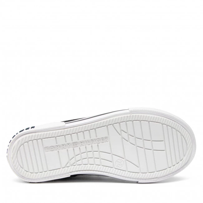 Unisexe Baskets TOMMY HILFIGER - High Top Lace-Up Sneaker T3X4-32209-0890 M Black 999 Noir 6 Unisexe Baskets TOMMY HILFIGER - High Top Lace-Up Sneaker T3X4-32209-0890 M Black 999 Noir – Image 4