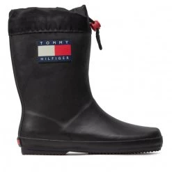 Enfant Bottes De Pluie TOMMY HILFIGER - Rain Boot T3X6-30766-0047 S Black 999 Noir 9 Enfant Bottes De Pluie TOMMY HILFIGER - Rain Boot T3X6-30766-0047 S Black 999 Noir -Tommy Hilfiger Soldes 0000209250732 03 fp