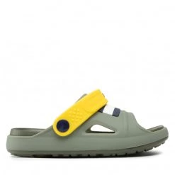 Enfant Sandales Tommy Hilfiger - Comfy Sandal Military T1B2-32262-0083 S Green/Yellow X997 Vert -Tommy Hilfiger Soldes 0000209680782 05 plj