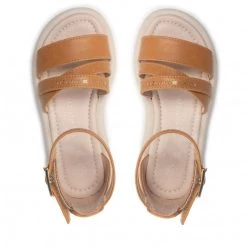 Enfant Sandales Tommy Hilfiger - Sandal T3A2-32173-0371 M Tobacco 520 Marron -Tommy Hilfiger Soldes 0000209681352 04 ks