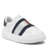Enfant Sneakers Tommy Hilfiger - Low Cut Sneaker T3A4-32154-1383 M White/Blue/Red Blanc