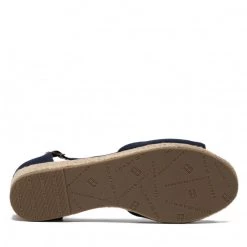 Enfant Espadrilles Tommy Hilfiger - Rope Wedge Sandal T3A7-32185-0048 M Blue 800 Bleu Marine -Tommy Hilfiger Soldes 0000209681857 08 pl