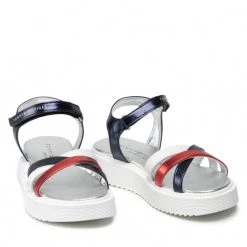 Enfant Sandales Tommy Hilfiger - Velcro Sandal T4A2-32184-0371 M Blue/White/Red Y004 Bleu Marine, Multicolore 12 Enfant Sandales Tommy Hilfiger - Velcro Sandal T4A2-32184-0371 M Blue/White/Red Y004 Bleu Marine, Multicolore -Tommy Hilfiger Soldes 0000209682588 08 plj