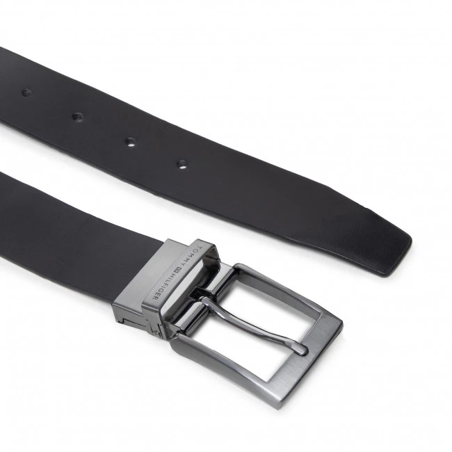 Accessoires Ceinture Homme Tommy Hilfiger - Adan Leather Rev 3.5 AM0AM08476 DW5 Bleu Marine, Multicolore 4 Accessoires Ceinture Homme Tommy Hilfiger - Adan Leather Rev 3.5 AM0AM08476 DW5 Bleu Marine, Multicolore – Image 2