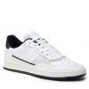 Homme Sneakers TOMMY HILFIGER - Retro Court Mix Cupsole FM0FM04006 White YBR Blanc