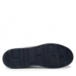 Homme Sneakers TOMMY HILFIGER - Retro Court Mix Cupsole FM0FM04006 White YBR Blanc -Tommy Hilfiger Soldes 0000209899382 07 sw