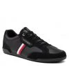 Homme Sneakers Tommy Hilfiger - Corporate Mix Leather Cupsole FM0FM04015 Black BDS Noir -Tommy Hilfiger Soldes 0000209900354 01 ph
