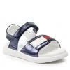 Enfant Sandales Tommy Hilfiger - Velcro Sandal T1A2-32172-1160 S Blue 800 Bleu Marine -Tommy Hilfiger Soldes 01 0000209680416 mk