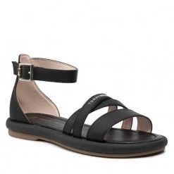 Enfant Sandales Tommy Hilfiger - Sandal T3A2-32173-0371 S Black 999 Noir
