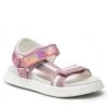 Enfant Sandales Tommy Hilfiger - Velcro Sandal T3A2-32180-1382 M Pink/White X054 Rose -Tommy Hilfiger Soldes 01 0000209681512 fp