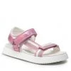 Enfant Sandales Tommy Hilfiger - Velcro Sandal T3A2-32180-1382 S Pink/White X054 Rose -Tommy Hilfiger Soldes 01 0000209681529 sw