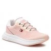 Enfant Sneakers TOMMY HILFIGER - Low Cut Lace-Up Sneaker T3A4-32166-0308 S Pink/White X054 Rose -Tommy Hilfiger Soldes 01 0000209681789 plj