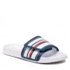 Enfant Mules / Sandales De Bain Tommy Hilfiger - Maxi Velcro Pool Slide T3B0-32272-1172 S White 100 Blanc -Tommy Hilfiger Soldes 01 0000209682045 is