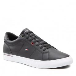 Homme Sneakers Tommy Hilfiger - Corporate Vulc Leather FM0FM03997 Black BDS Noir