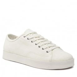 Homme Sneakers TOMMY HILFIGER - Modern Lightweight Linen Snk FM0FM04077 Ivory YBI Beige