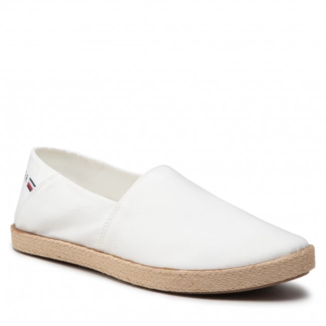 Homme Espadrilles Tommy Hilfiger - Recykled Chambry Slip On FM0FM03966 Ecru YBL Beige 3 Homme Espadrilles Tommy Hilfiger - Recykled Chambry Slip On FM0FM03966 Ecru YBL Beige