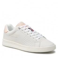 Homme Sneakers Tommy Hilfiger - Retro Court Perf Undyed Cup FM0FM04005 Undyed 0K5 Gris