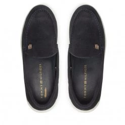 Femme Chaussures Basses TOMMY HILFIGER - Th Comfort Hybrid Loafer W FW0FW06164 Desert Sky DW5 Bleu Marine -Tommy Hilfiger Soldes 01 0000209910339 kt