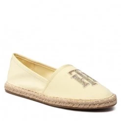 Femme Espadrilles TOMMY HILFIGER - Th Logo Espadrille FW0FW06158 Lemon Twist ZHF Jaune