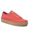 Femme Espadrilles TOMMY HILFIGER - Rope Vulc Sneaker FW0FW06461 Crystal Coral XKL Rouge -Tommy Hilfiger Soldes 01 0000209910995 ph