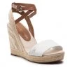 Femme Espadrilles TOMMY HILFIGER - Elevated Th Leather Wedge Sandal FW0FW06356 Ecru YBL Beige, Blanc 1 Femme Espadrilles TOMMY HILFIGER - Elevated Th Leather Wedge Sandal FW0FW06356 Ecru YBL Beige, Blanc -Tommy Hilfiger Soldes 01 0000209911138 sw