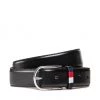 Accessoires Ceinture Homme Tommy Hilfiger - Business Lux AM0AM09416 BDS Noir -Tommy Hilfiger Soldes 01 0000300523445 mt