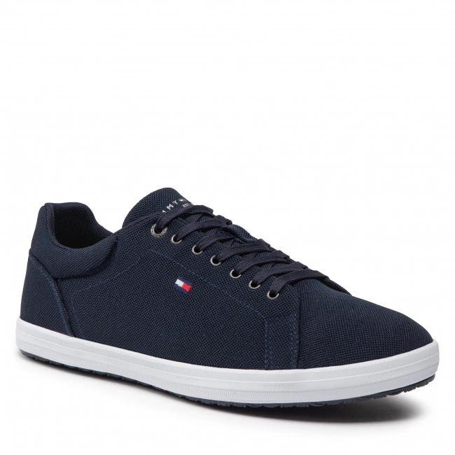 Homme Tennis Tommy Hilfiger - Iconic Vulc Mesh Logo FM0FM04034 Desert Sky DW5 Bleu Marine 3 Homme Tennis Tommy Hilfiger - Iconic Vulc Mesh Logo FM0FM04034 Desert Sky DW5 Bleu Marine