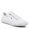 Homme Tennis Tommy Hilfiger - Iconic Vulc Mesh Logo FM0FM04034 White YBR Blanc -Tommy Hilfiger Soldes 01 0000300529201 is