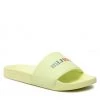 Homme Mules / Sandales De Bain TOMMY HILFIGER - Colorful Hilfiger Pool Slide FM0FM04060 Frosted Citrus LTS Vert -Tommy Hilfiger Soldes 01 0000300529362 bs
