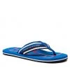 Homme Tongs TOMMY HILFIGER - Strips Hilfiger Beach Sandal FM0FM04066 Greek Isle Blue C5K Bleu