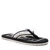 Homme Tongs Tommy Hilfiger - Strips Hilfiger Beach Sandal FM0FM04066 White YBR Beige