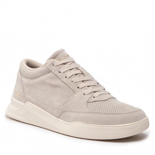 Homme Sneakers TOMMY HILFIGER - Elevated Mid Cup Suede FM0FM04134 Classic Beige ACI Beige 3 Homme Sneakers TOMMY HILFIGER - Elevated Mid Cup Suede FM0FM04134 Classic Beige ACI Beige