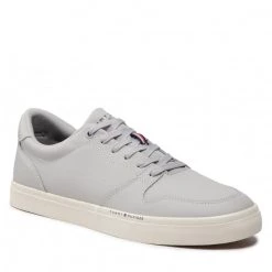 Homme Sneakers Tommy Hilfiger - Core Perf Leather Vulc FM0FM04139 Grey Whisper Gris