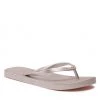 Femme Tongs TOMMY HILFIGER - Th Metallic Flat Beach Sandal FW0FW06445 Rose Gold 0JV Or