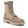 Femme Bottes De Randonnée TOMMY HILFIGER - Th Casual Lace Up Boot FW0FW06549 Beige Beige