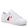 Femme Sneakers Tommy Hilfiger - Corporate Tommy Cupsole FW0FW06605 White YBR Blanc
