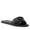 Femme Mules / Sandales De Bain TOMMY HILFIGER - Feminine Weave Flat Sandal FW0FW06669 Black BDS Noir -Tommy Hilfiger Soldes 01 0000300531860 ki