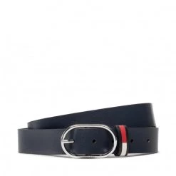 Accessoires Ceinture Femme Tommy Hilfiger - Tjw Oval 3.0 AW0AW12756 C87 Bleu Marine