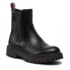 Enfant Bottes Tommy Hilfiger - Cheksea Boot T3A5-32390-1355 Black 999 Noir