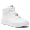 Enfant Sneakers TOMMY HILFIGER - High Top Lace-Up Sneaker T3A9-32339-1435 S White 100 Blanc